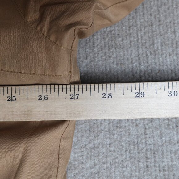 Vintage Melton Jacket XL Beige Bomber Harrington Reversible Wool Blend - Picture 5 of 16